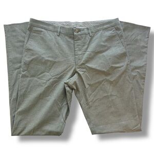 New Hugo Boss AG Dieselstrasse 12 Wool Dress Pant Unhemmed “Wylson-W” Gray 36R
